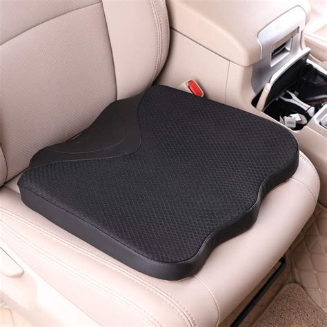 Amazon.com: KINGLETING Car Seat Cushion, Driver Seat Cushion for Height, Universal Fit for Most ...