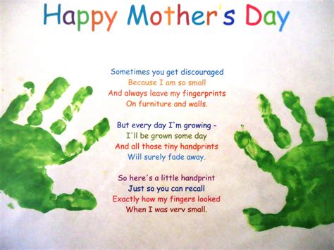 Free Printable Mothers Day Poems