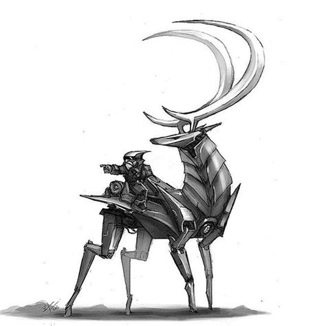 Tonight's robot, no. 20! #marchofrobots #mech #deer #animals # ...