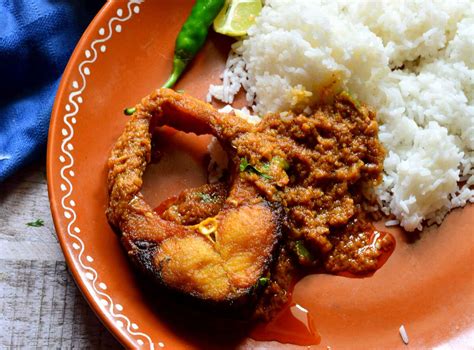 Bengali Bhetki Begum Bahar Recipe (Spicy Fish Fillets Curry) by Archana's Kitchen