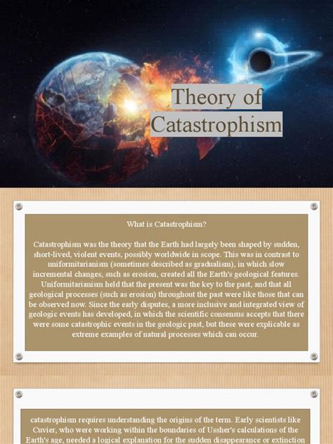 Theory of Catastrophism | PDF | Ice Age | Oceans