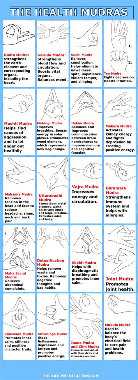 60 Essential Mudras Enlightened People Use [TUTORIAL] | Mudras, Yoga hands, Chakra meditation