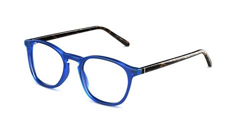 Specsavers Men's glasses REBBLE | Blue Round Plastic Acetate Frame £70 | Specsavers UK