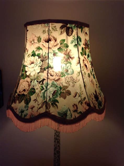 Antique Retro Vintage Shabby Chic Chintz Floral Standard Lamp Shade Lampshade