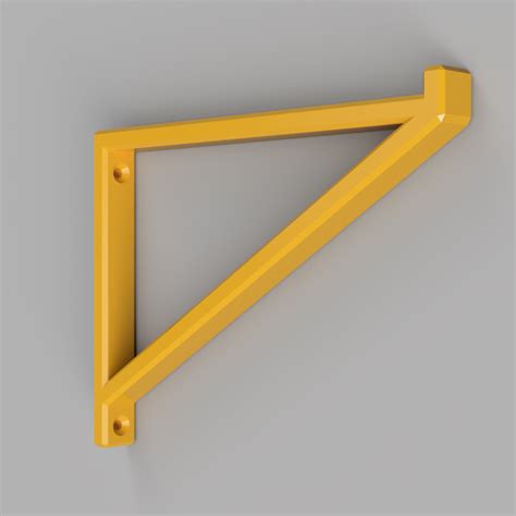 Shelf Bracket by zzet | Download free STL model | Printables.com