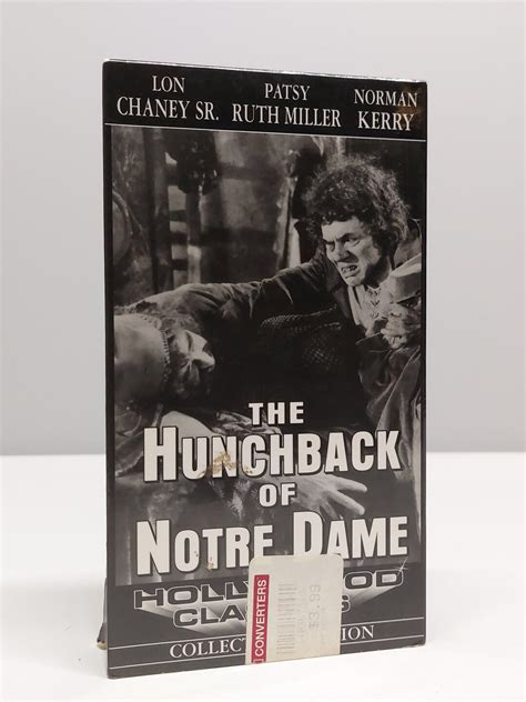 VHS Tape the Hunchback of Notre Dame 1923 Vintage Retro - Etsy