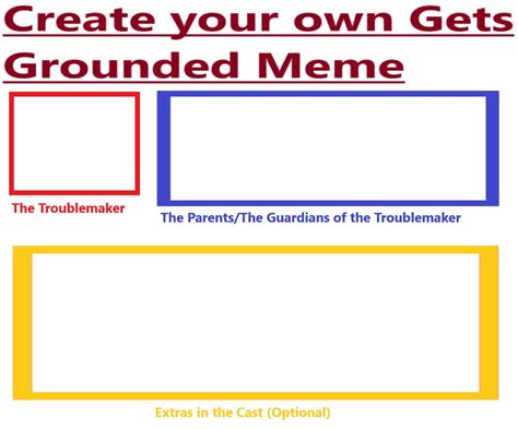 Create your own Gets Grounded Meme by sweetheart1012 on DeviantArt