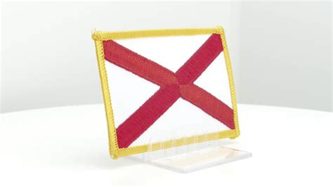 MaxFlags | Alabama - Flag Patch - Royal-Flags