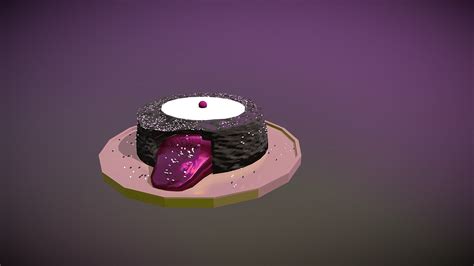 Lava cake - Download Free 3D model by miqdadnaduthodi [ba56d05] - Sketchfab