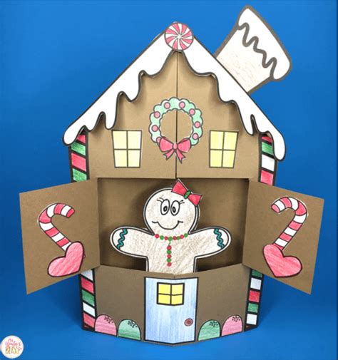 20 Gorgeous Gingerbread House Crafts for Kids