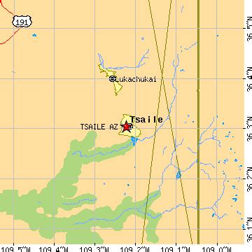 Tsaile, Arizona (AZ) ~ population data, races, housing & economy