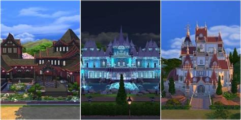 Sims 4 Castle Designs