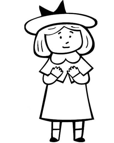 Madeline Cartoon Coloring Page - BubaKids.com