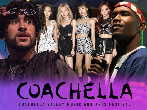 Coachella Releases 2023 Lineup, Bad Bunny, Blackpink, Frank Ocean And More