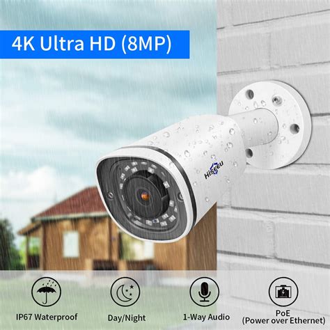 4K 8MP PoE Security Camera System with Audio | POE Security Camera System | Products | Hiseeu ...