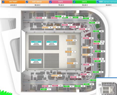 La défense arena seating plan : r/paris