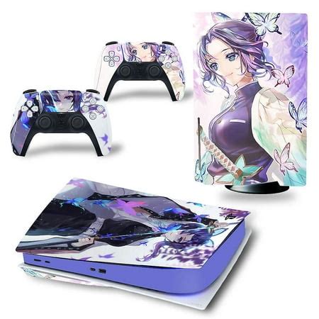 Ps5 Skin Disc Edition Anime Console And Controller Vinyl Cover Skins Wraps Color Sticker ...