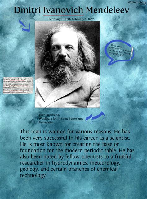 Dmitri Mendeleev Quotes. QuotesGram