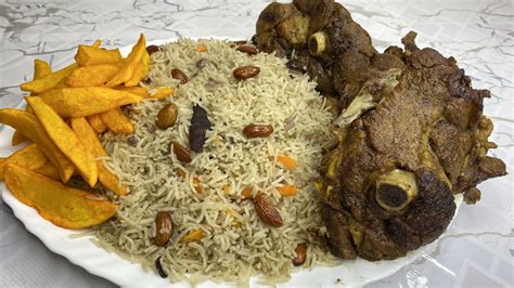 Qado Shidan Bariis Iyo Hilib Dheylo oo dhadhan Leh/Somali rice &meat 🤤|Chef Hussein - YouTube