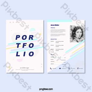 100+ Portfolio Word Templates | Free format & theme documents download ...