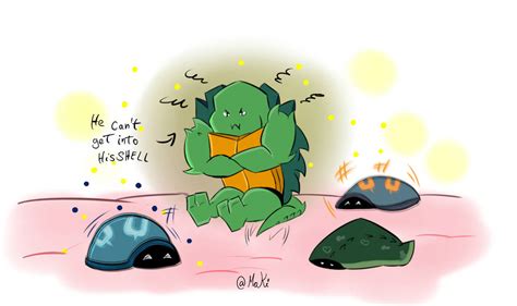 Baby-Turtlles//RaphaShell//Rottmnt by liyencebonafont on DeviantArt