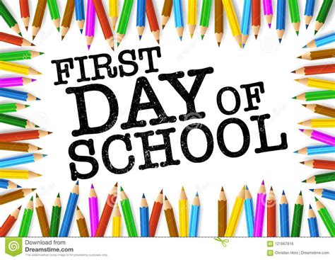 First day of school - Primary students - St. Francis School