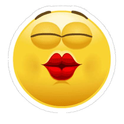 Kissing Emoji GIFs - 42 Animated Emoticons for Free Use