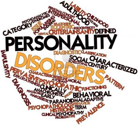 Personality Disorders; As If Personality; Impulse-Ridden Personality; Inadequate Personality ...