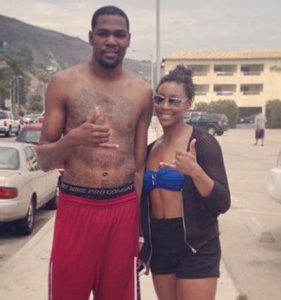 Kevin Durant and girlfriend/fiancee Monica Wright supposedly taking a break