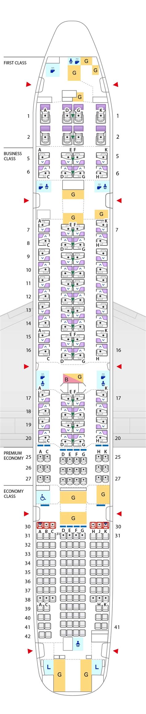 47+ Seat map boeing 777 air india