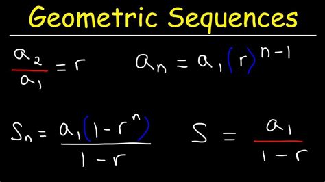 Geometric Series and Geometric Sequences - Basic Introduction