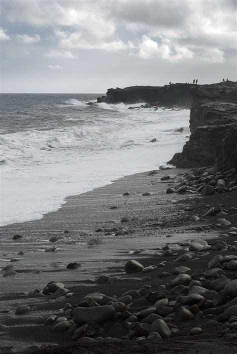 Free Stock image of black volcanic beach | ScienceStockPhotos.com