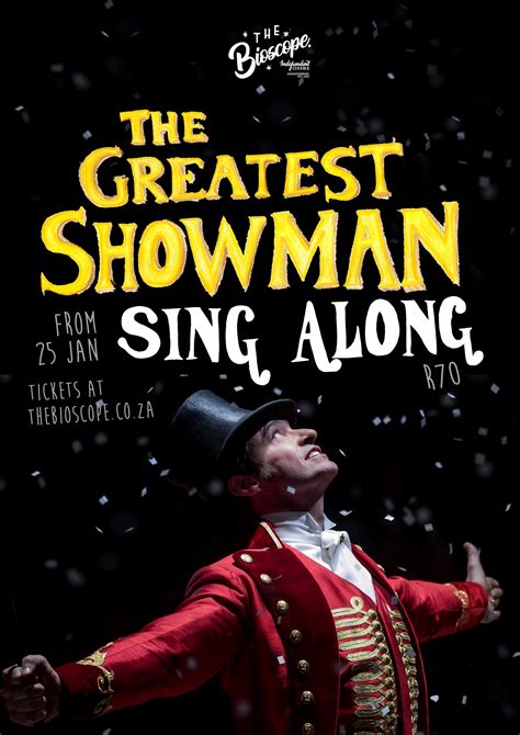 Tickets for The Greatest Showman Sing-Along in Johannesburg from Tixsa