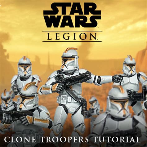 Mengel Miniatures: TUTORIAL: Star Wars Legion Clone Troopers