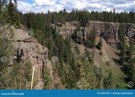 Painted Chasm Provincial Park Stock Image - Image of lava, geology: 29961507