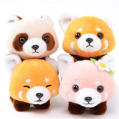 Lesser Panda-chan Yochi-yochi Red Panda Plush Collection (Standard ...