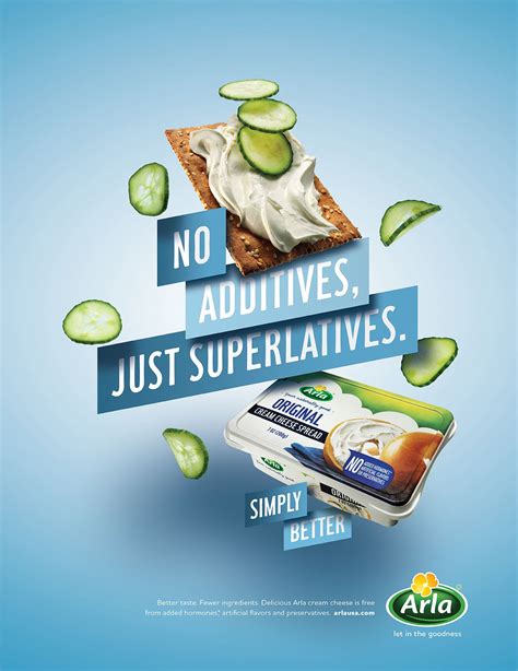 Print, poster and digital campaign introducing Arla cream and sliced cheese to the US marke ...