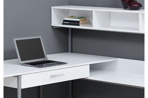 White Corner Computer Desk at Gardner-White