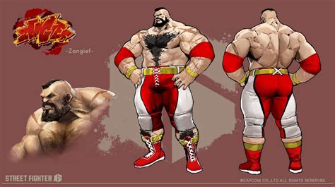 Zangief Concept Art - Street Fighter 6 Art Gallery | Personagens street ...