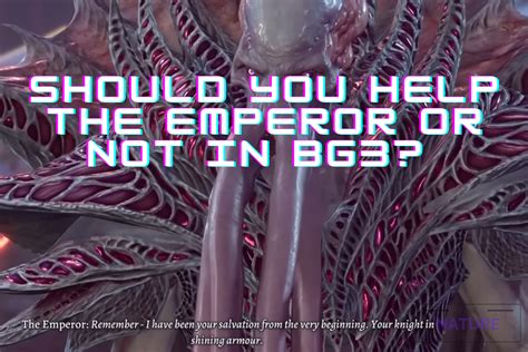 Should You Help The Emperor Or Not In Bg3? - The Nature Hero