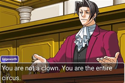 Edgeworth says it like it is. | Phoenix Wright: Ace Attorney | Funny ...