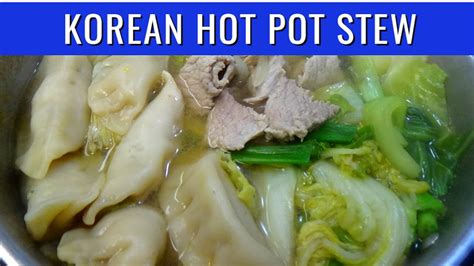 How To Korean Hot Pot Stew With Dumplings | Korean Dumplings Hot Pot | @PinoyAtHeartAdventures ...