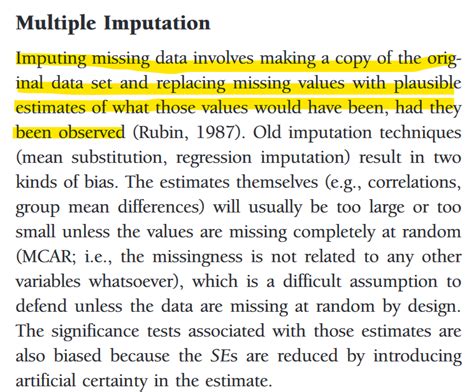 Definition of an imputation in statistics - Cross Validated