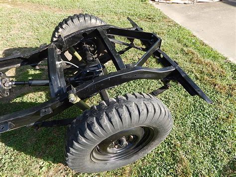 Willys CJ2A Rolling Chassis | Classic Military Vehicles