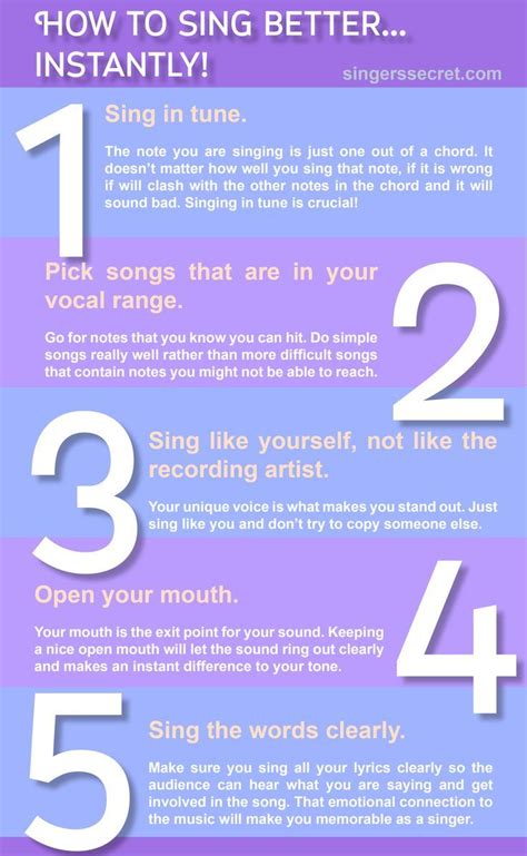 Sing Better Instantly! My Top 5 Hacks - Nicola Milan | Singing techniques, Learn singing, Vocal ...