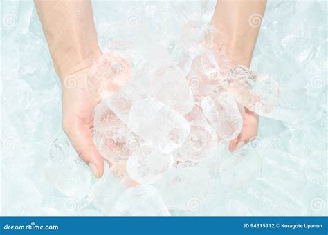 Ice cold hands stock photo. Image of large, shape, water - 94315912