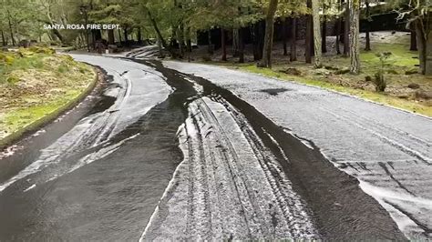 California winter storm: Cold front brings another round of rain, hail ...