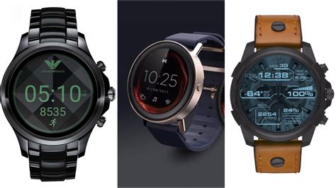 Fossil shows off stylish new Android Wear smartwatches | TechSpot