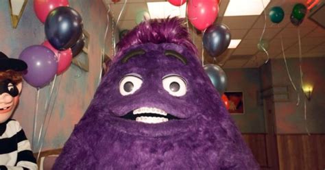 McDonald’s Celebrates Grimace’s Birthday in Nostalgic Ad