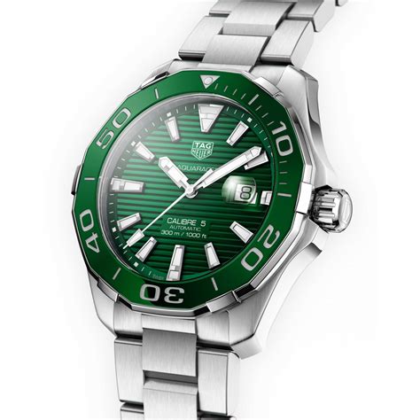 Tag Heuer Aquaracer Green 43 mm | New York Jewelers Chicago